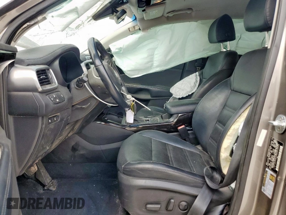 2019 Kia Sorento EX with VIN 5XYPH4A59KG534328, listed as a Copart auction lot 54894065 with 84,168 mi miles and Salvage title. Bid and sale history available at DreamBid. Image 7.
