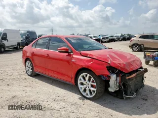 2014 Volkswagen Jetta GLI Edition 30 with VIN 3VW4S7AJ5EM312439, listed as a Copart auction lot 64490025 with Not provided miles and Clean title. Bid and sale history available at DreamBid. Image 4.