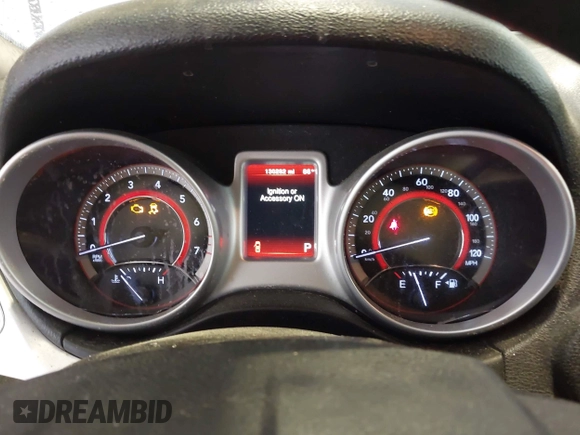 2019 Dodge Journey SE with VIN 3C4PDCBBXKT835029, listed as a IAAI auction lot 42120482 with 130,282 mi miles and . Bid and sale history available at DreamBid. Image 7.