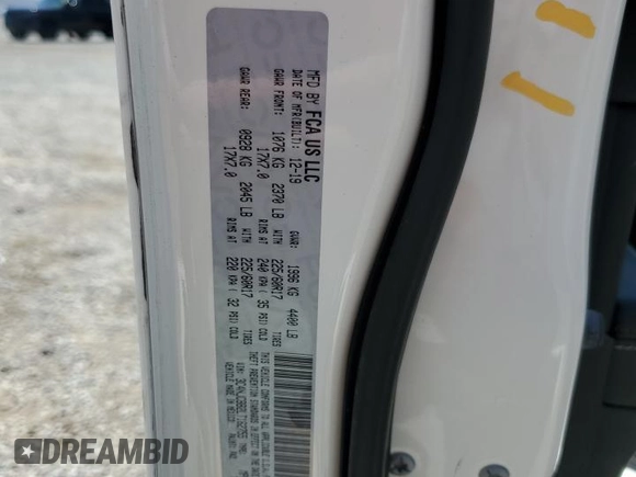 2020 Jeep Compass Latitude z VIN 3C4NJCBB2LT162755, wystawiony jako Copart lot #57730165 z przebiegiem 51 153 mil mil oraz Szkoda całkowita • Salvage title. Historia ofert i sprzedaży dostępna na DreamBid. Obrazek 13.