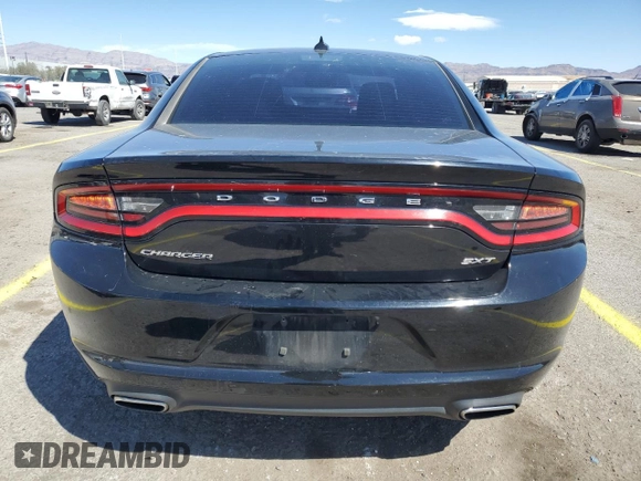 2016 Dodge Charger SXT with VIN 2C3CDXHG4GH159092, listed as a Copart auction lot 51492195 with 130,919 mi miles and Salvage Title. Bid and sale history available at carsss.com. Image 6.