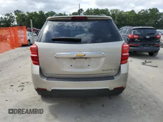 2016 Chevrolet Equinox LT with VIN 2GNALCEK0G1145133, listed as a Copart auction lot 53948195 with 119,990 mi miles and Salvage Title. Bid and sale history available at DreamBid. Image 6.
