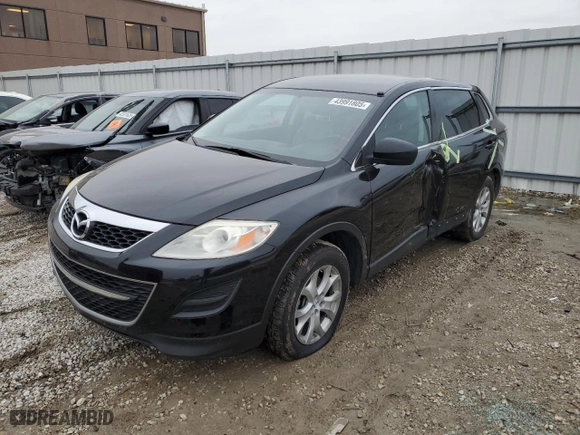 2012 Mazda CX-9 Touring with VIN JM3TB2CAXC0349508, listed as a Copart auction lot 43991805 with 108,599 mi miles and Salvage Title. Bid and sale history available at carsss.com. Image 1.