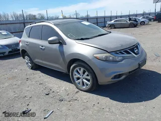 2011 Nissan Murano LE with VIN JN8AZ1MW3BW150607, listed as a IAAI auction lot 41843788 with 149,733 mi miles. Bid and sale history available at carsss.com. Image 1.