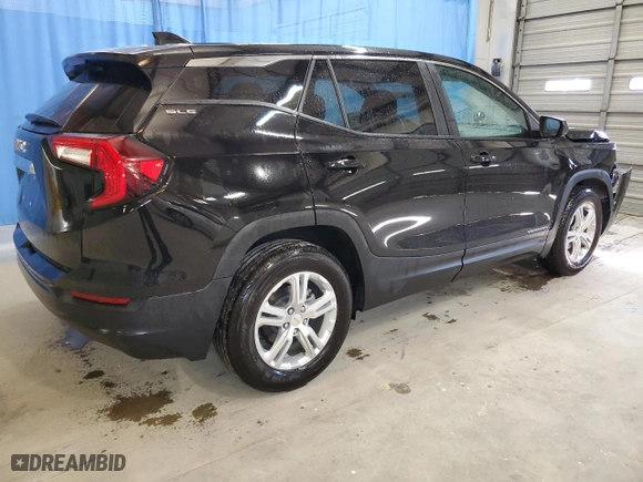 2024 GMC Terrain SLE with VIN 3GKALMEG4RL371756, listed as a Copart auction lot 54136285 with 18,706 mi miles and Clean Title. Bid and sale history available at carsss.com. Image 3.