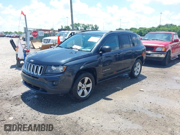 2016 Jeep Compass Sport with VIN 1C4NJCBA0GD560307, listed as a IAAI auction lot 42537535 with 178,194 mi miles and . Bid and sale history available at DreamBid. Image 2.
