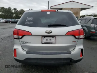 2014 Kia Sorento LX with VIN 5XYKT3A67EG445972, listed as a Copart auction lot 48033185 with 174,544 mi miles and Salvage Title. Bid and sale history available at carsss.com. Image 6.