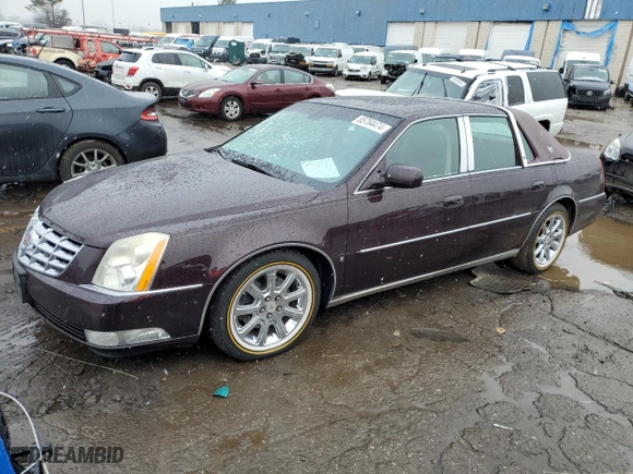 2008 Cadillac DTS w/1SC with VIN 1G6KD57Y58U117666, listed as a Copart auction lot 85764474 with 213,160 mi miles and Salvage Title. Bid and sale history available at carsss.com. Image 1.