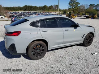 2022 BMW X4 xDrive30i with VIN 5UX33DT06N9K53414, listed as a Copart auction lot 49533095 with 0 mi miles and Salvage Title. Bid and sale history available at carsss.com. Image 3.