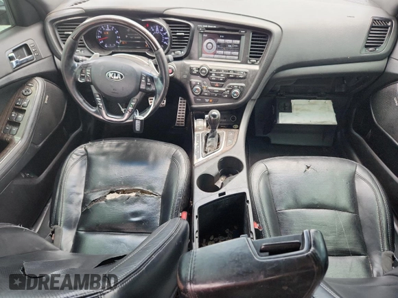 2013 Kia Optima SX with VIN 5XXGR4A62DG232408, listed as a Copart auction lot 62819035 with 251,192 mi miles and Clean title. Bid and sale history available at DreamBid. Image 8.