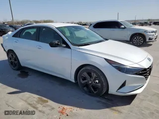 2021 Hyundai Elantra SEL with VIN 5NPLM4AGXMH038980, listed as a Copart auction lot 49645905 with 29,606 mi miles and Salvage Title. Bid and sale history available at carsss.com. Image 4.