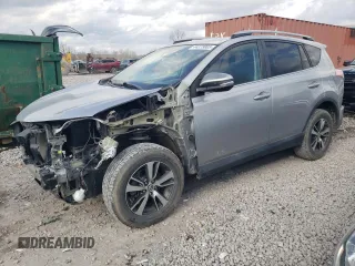 2018 Toyota RAV4 XLE with VIN 2T3WFREV8JW417350, listed as a Copart auction lot 44373805 with 149,520 mi miles and Salvage title. Bid and sale history available at DreamBid. Image 1.