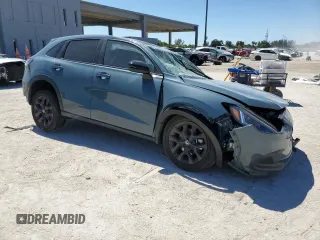 2024 Honda HR-V Sport with VIN 3CZRZ1H58RM759440, listed as a Copart auction lot 50088575 with 6,696 mi miles and Non Repairable. Bid and sale history available at DreamBid. Image 4.