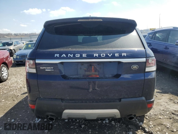2015 Land Rover Range Rover Sport HSE with VIN SALWR2VF2FA531849, listed as a Copart auction lot 46579064 with Not provided miles and Salvage title. Bid and sale history available at DreamBid. Image 6.
