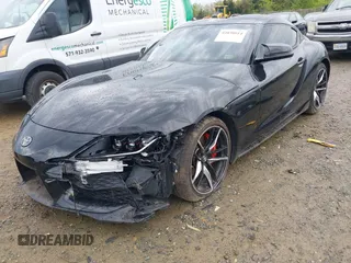 2022 Toyota Supra 3.0 with VIN WZ1DB0C01NW051973, listed as a IAAI auction lot 42030614 with Not Provided miles and . Bid and sale history available at DreamBid. Image 19.