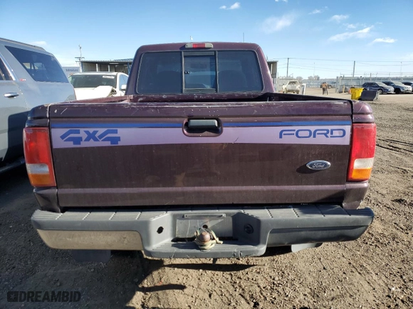 1994 Ford Ranger Splash with VIN 1FTDR15X4RPA35616, listed as a Copart auction lot 85593874 with 164,605 mi miles and Clean Title. Bid and sale history available at carsss.com. Image 6.
