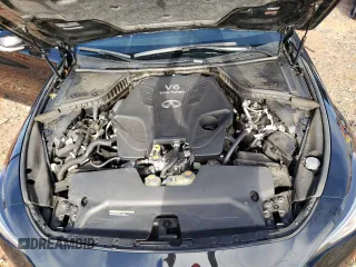 2022 Infiniti Q60 Red Sport 400 with VIN JN1FV7LK5NM660409, listed as a Copart auction lot 71884424 with 35,354 mi miles and Salvage title. Bid and sale history available at DreamBid. Image 11.