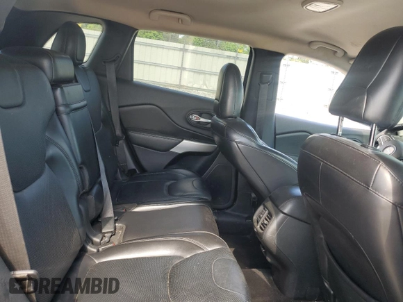 2016 Jeep Cherokee Overland with VIN 1C4PJLJB2GW302605, listed as a Copart auction lot 55143364 with 124,559 mi miles and Salvage title. Bid and sale history available at DreamBid. Image 11.