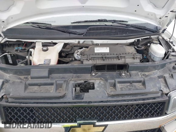 2021 Chevrolet Express Cargo with VIN 1GCWGAFP2M1204749, listed as a IAAI auction lot 42672844 with 57,795 mi miles and . Bid and sale history available at DreamBid. Image 10.