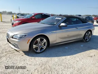 2016 BMW 6 Series 650i xDrive z VIN WBA6F7C58GD930527, wystawiony jako Copart lot #75090894 z przebiegiem 25 200 mil mil oraz Szkoda całkowita • Salvage title. Historia ofert i sprzedaży dostępna na DreamBid. Obrazek 1.