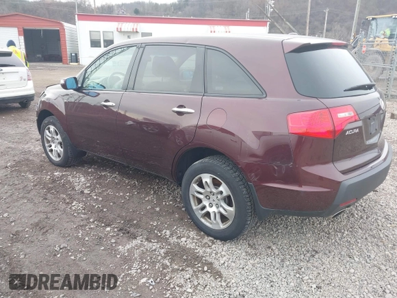 2009 Acura MDX Tech Pkg with VIN 2HNYD28679H510960, listed as a IAAI auction lot 41630843 with 129,126 mi miles. Bid and sale history available at carsss.com. Image 3.
