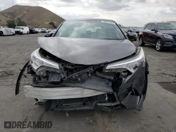 2019 Toyota C-HR XLE with VIN JTNKHMBX6K1032415, listed as a Copart auction lot 44971225 with 71,395 mi miles and Salvage Title. Bid and sale history available at DreamBid. Image 5.