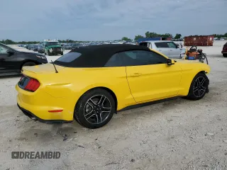 2018 Ford Mustang EcoBoost Premium with VIN 1FATP8UH2J5155828, listed as a Copart auction lot 48230705 with 63,592 mi miles and Salvage Title. Bid and sale history available at carsss.com. Image 3.