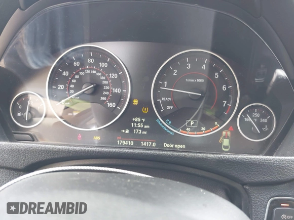 2014 BMW 4 Series 428i with VIN WBA3N7C58EF719495, listed as a IAAI auction lot 42490625 with 179,410 mi miles and . Bid and sale history available at DreamBid. Image 7.