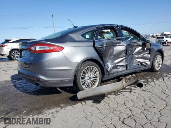 2014 Ford Fusion SE with VIN 3FA6P0HD5ER349083, listed as a Copart auction lot 52398625 with 91,796 mi miles and Salvage Title. Bid and sale history available at carsss.com. Image 3.