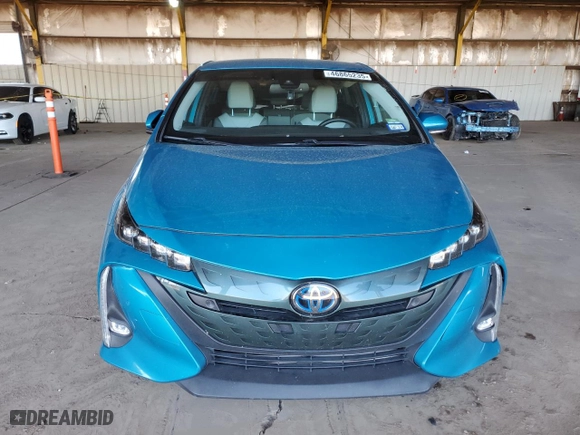 2020 Toyota Prius Prime LE with VIN JTDKARFP3L3127648, listed as a Copart auction lot 46865235 with 51,342 mi miles and Salvage Title. Bid and sale history available at carsss.com. Image 5.
