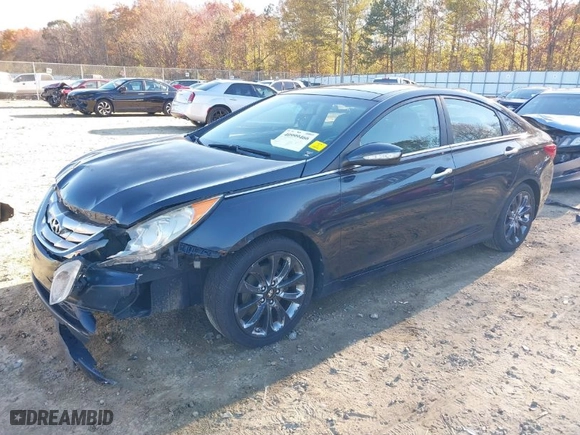 2012 Hyundai Sonata 2.0T SE with VIN 5NPEC4AB9CH338203, listed as a IAAI auction lot 40999466 with 170,966 mi miles. Bid and sale history available at carsss.com. Image 2.