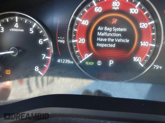 2024 Mazda CX-90 Preferred Plus with VIN JM3KKCHD2R1108548, listed as a IAAI auction lot 42214701 with 41,239 mi miles and . Bid and sale history available at DreamBid. Image 15.