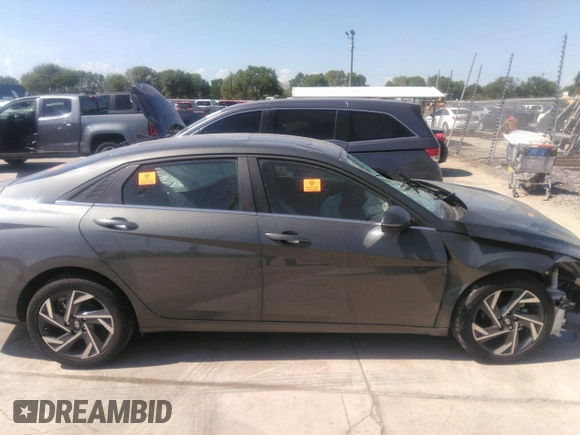 2024 Hyundai Elantra Limited with VIN KMHLP4DG4RU818145, listed as a IAAI auction lot 41881179 with 3,128 mi miles and . Bid and sale history available at DreamBid. Image 14.