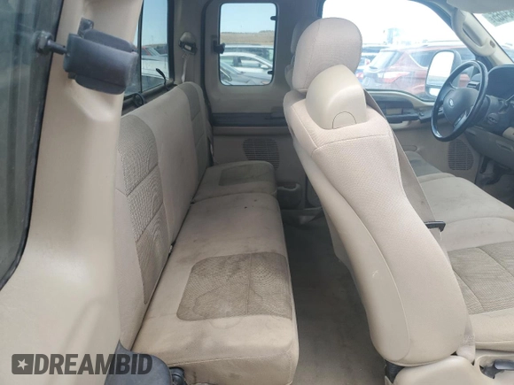 2005 Ford F-250 XL with VIN 1FTSX21555EA70470, listed as a Copart auction lot 65583455 with 243,381 mi miles and Salvage title. Bid and sale history available at DreamBid. Image 10.