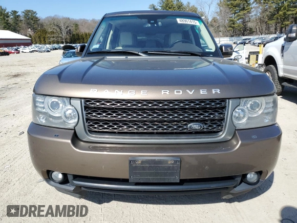 2011 Land Rover Range Rover HSE with VIN SALME1D41BA347400, listed as a Copart auction lot 48961415 with 123,814 mi miles and Clean title. Bid and sale history available at DreamBid. Image 5.
