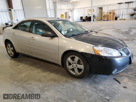 2006 Pontiac G6 GT with VIN 1G2ZH578164244643, listed as a Copart auction lot 62367725 with 187,784 mi miles and Salvage title. Bid and sale history available at DreamBid. Image 4.