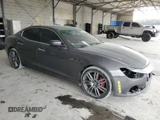 2016 Maserati Ghibli S with VIN ZAM57RSA8G1169064, listed as a Copart auction lot 75771703 with 55,311 mi miles. Bid and sale history available at carsss.com. Image 4.