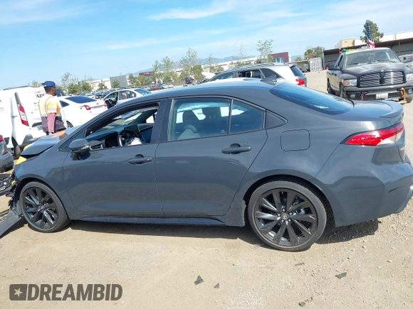 2023 Toyota Corolla SE with VIN 5YFS4MCE6PP164350, listed as a IAAI auction lot 41900716 with 12,049 mi miles and . Bid and sale history available at DreamBid. Image 14.