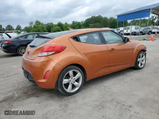 2015 Hyundai Veloster RE:FLEX with VIN KMHTC6AD8FU235946, listed as a Copart auction lot 53929235 with 143,526 mi miles and Clean Title. Bid and sale history available at carsss.com. Image 3.