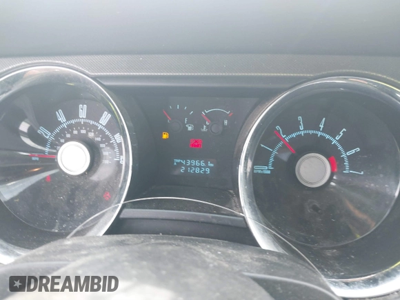 2010 Ford Mustang V6 with VIN 1ZVBP8AN5A5144531, listed as a IAAI auction lot 39339392 with 212,829 mi miles and . Bid and sale history available at DreamBid. Image 7.