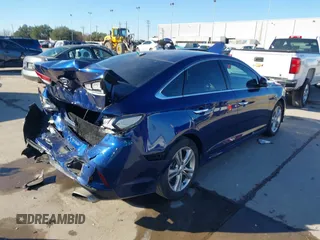 2018 Hyundai Sonata SEL with VIN 5NPE34AFXJH669873, listed as a IAAI auction lot 41375443 with 100,407 mi miles and . Bid and sale history available at DreamBid. Image 4.