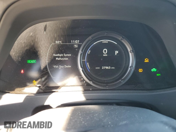 2020 Lexus UX 250h F Sport with VIN JTHE9JBH5L2035631, listed as a Copart auction lot 81378314 with 27,963 mi miles and Salvage title. Bid and sale history available at DreamBid. Image 9.
