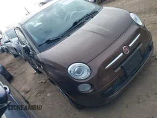 2012 FIAT 500 Pop with VIN 3C3CFFAR2CT233465, listed as a IAAI auction lot 41698607 with 54,581 mi miles. Bid and sale history available at carsss.com. Image 1.