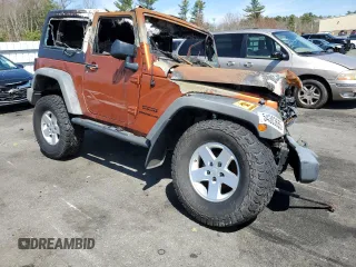 2011 Jeep Wrangler Sport with VIN 1J4AA2D15BL553237, listed as a Copart auction lot 54303655 with Not Provided miles and Salvage Title. Bid and sale history available at carsss.com. Image 4.
