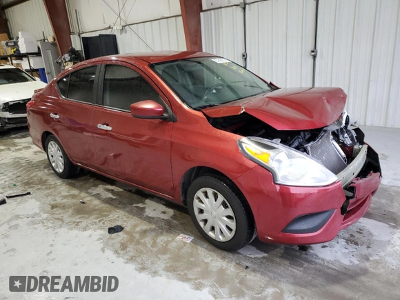 2016 Nissan Versa S with VIN 3N1CN7AP0GL815219, listed as a Copart auction lot 87620015 with 98,724 mi miles and Salvage Title. Bid and sale history available at carsss.com. Image 4.