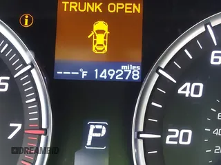 2017 Acura TLX with VIN 19UUB1F32HA002410, listed as a IAAI auction lot 40722339 with 149,278 mi miles. Bid and sale history available at carsss.com. Image 7.