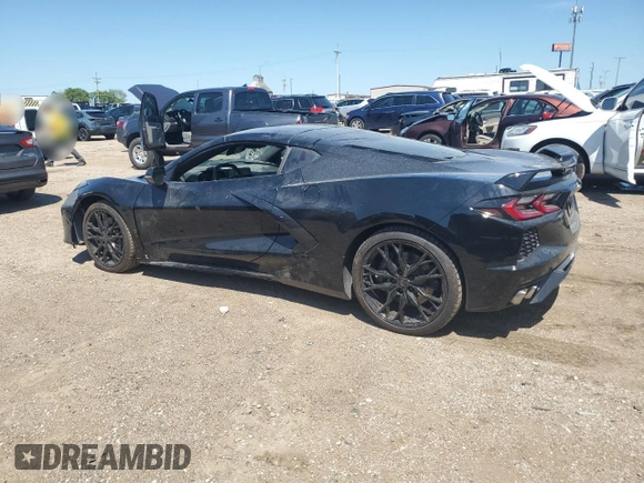 2023 Chevrolet Corvette 1LT с VIN 1G1YA2D49P5112486, выставлен на аукционе Copart как лот 62633445 с пробегом 16 845 миль миль и Списание • Salvage title. История ставок и продаж доступна на DreamBid. Изображение 2.