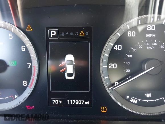 2016 Hyundai Sonata Sport with VIN 5NPE34AF8GH379592, listed as a IAAI auction lot 41964780 with 117,907 mi miles and . Bid and sale history available at DreamBid. Image 7.