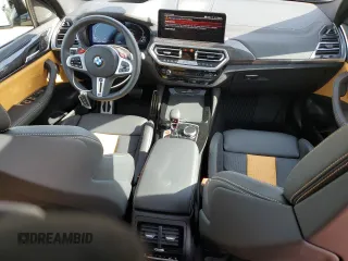2024 BMW X3 M with VIN 5YM13EC07R9X46224, listed as a Copart auction lot 84289464 with 1,271 mi miles and Salvage Title. Bid and sale history available at carsss.com. Image 8.