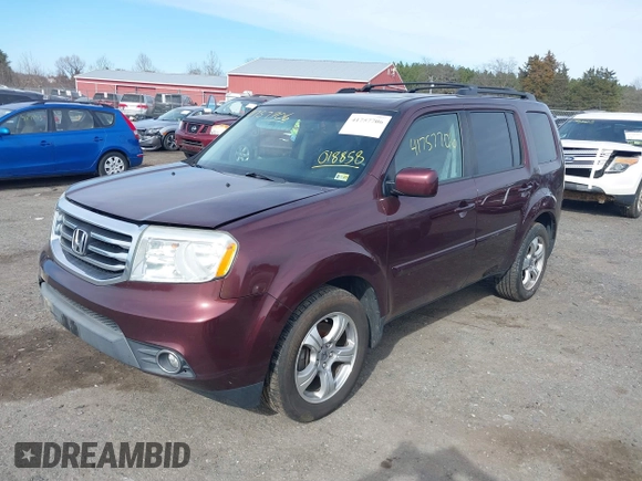 2012 Honda Pilot EX-L with VIN 5FNYF4H5XCB018858, listed as a IAAI auction lot 41757706 with 175,235 mi miles and . Bid and sale history available at carsss.com. Image 17.